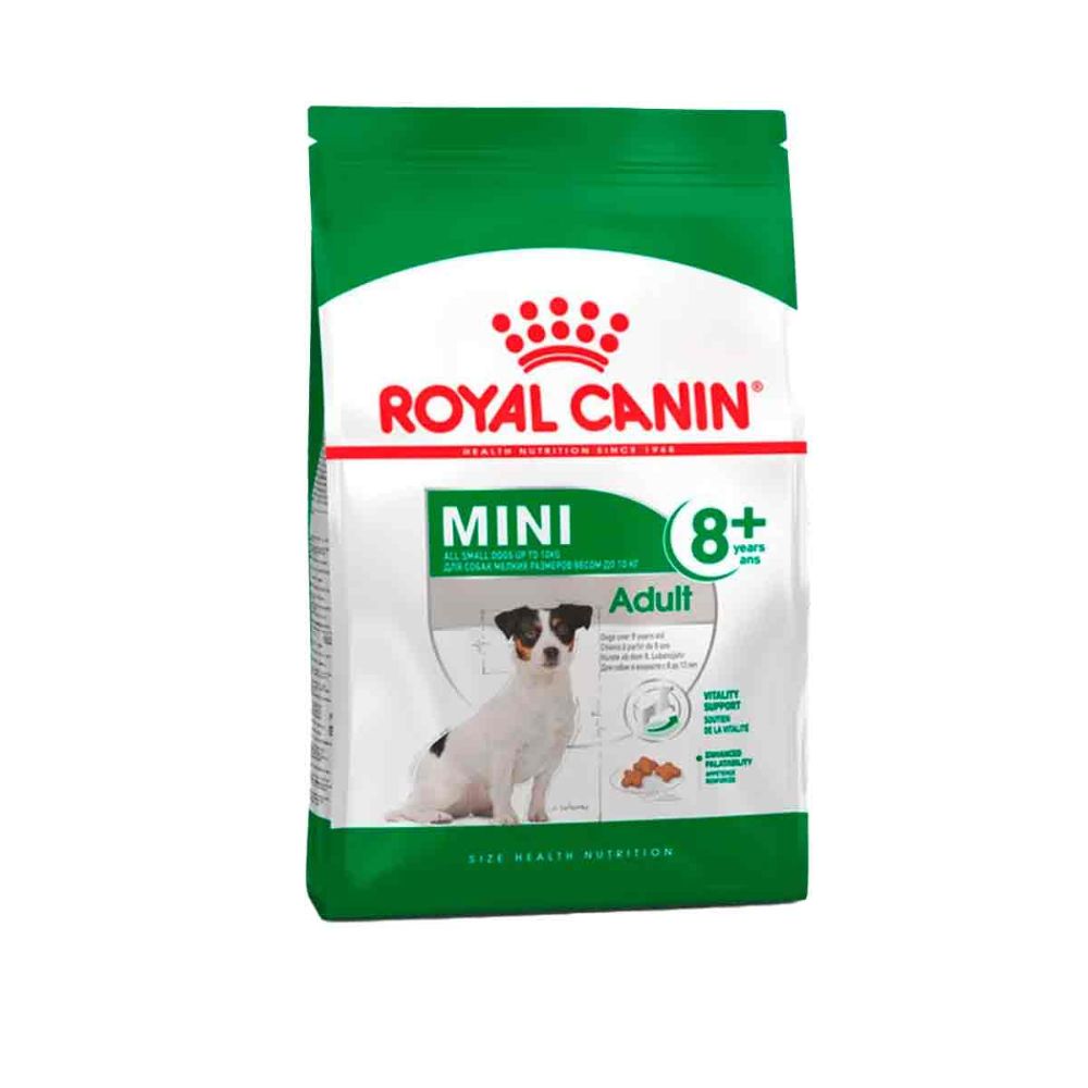 Royal Canin mini Adulto 8+ 2.5 Kg